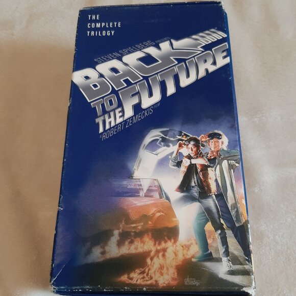 Set Movies Back To The Future The Complete Trilogy Édition Special VHS - Picture 1 of 10